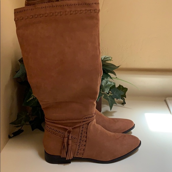 kadijah sweater cuff zip boot